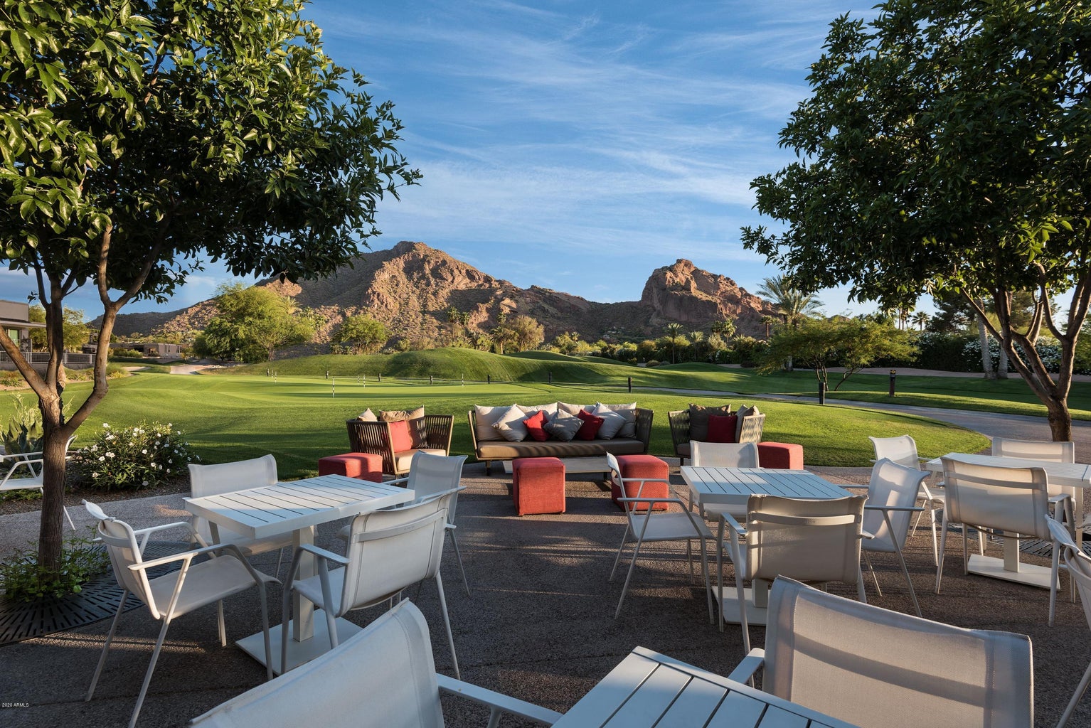 Soak up the beauty of the setting, after a round of golf. This is your country club.