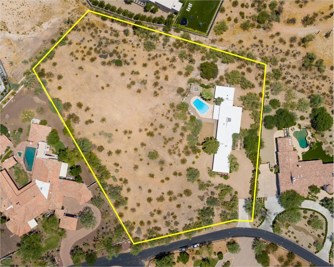 3 Acre Estate - Maintained and livable Residence on Southern most side.