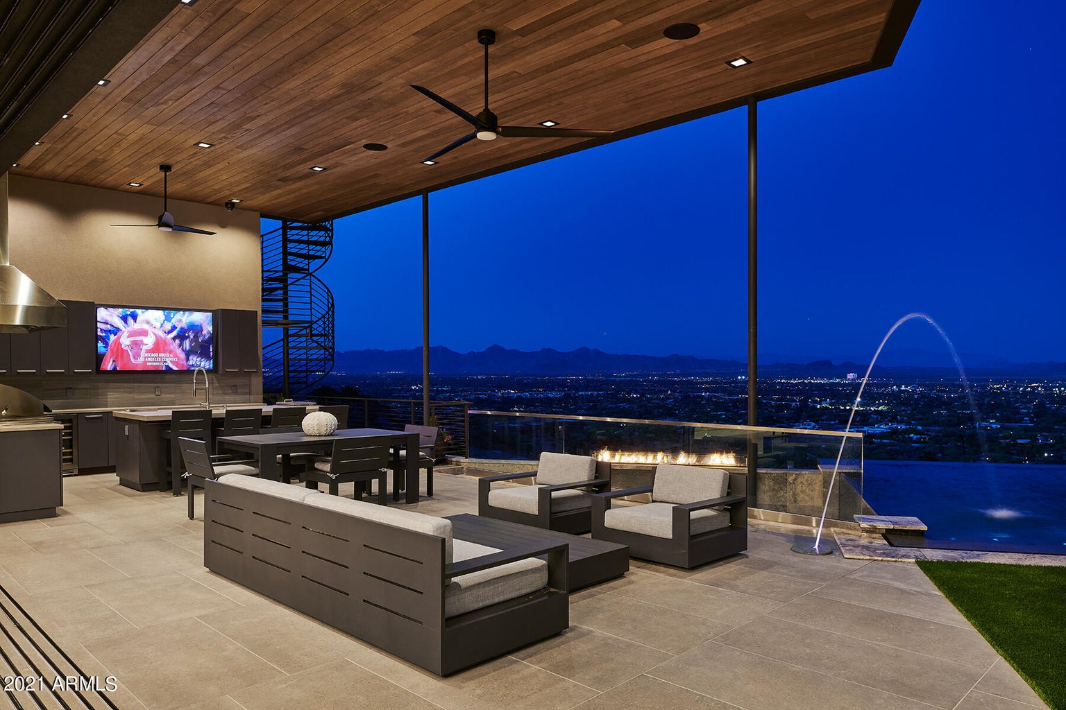 Stately Living in an Arco Custom Home