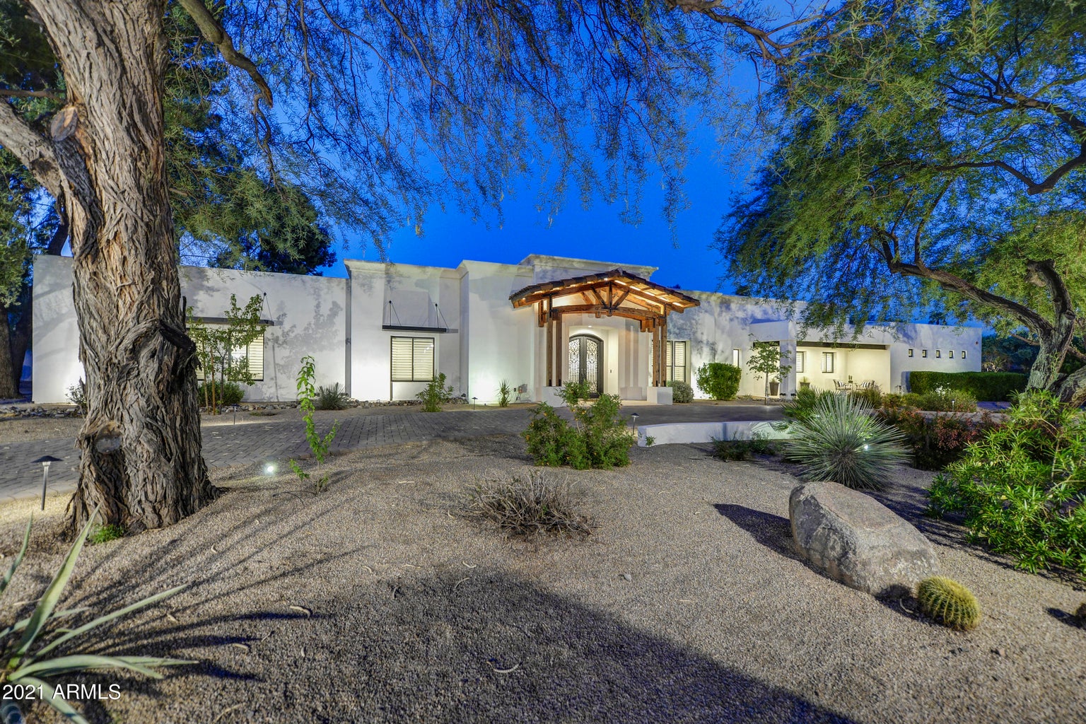 Stunning, serene Paradise Valley home, lovingly built by John McLaughlin.