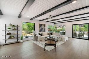 Large Windows, Patio Access