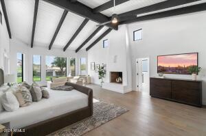 Primary with Beamed Ceilings