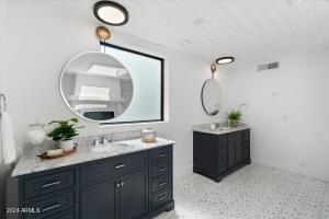 Dual Vanities