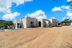 Landscaped with Totem Pole Cactus, Blue Hibiscus and Other Interesting Native Plans