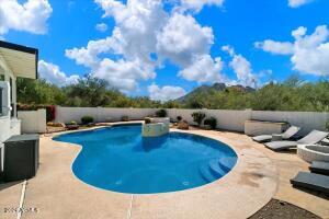 Pool with Views, and Center Planter