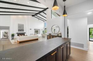 Bar is open to the Great Room