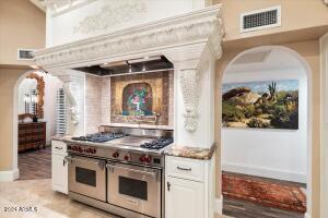 Wolf gas stove and ovens