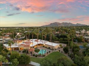 Back aerial of home