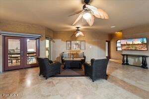 Covered patio