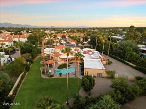 Back aerial of home