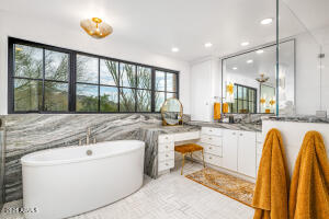 Primary Bathroom with Beautiful Views of Camelback